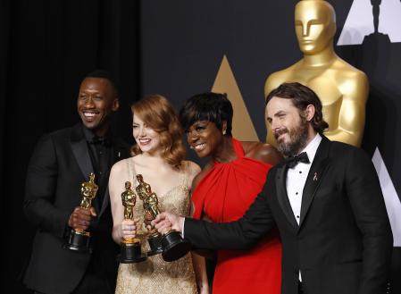 Principales ganadores en los premios Oscar 2017 Principales ganadores en los premios Oscar 2017