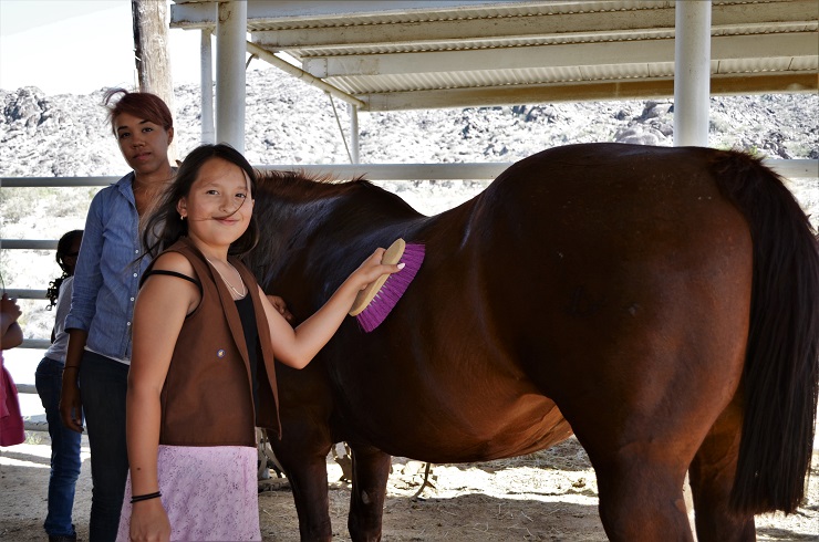 Girl Scouts viven una jornada al estilo “Spirit Riding Free” en los establos de Ponderosa Ranch en South Mountain Girl Scouts viven una jornada al estilo “Spirit Riding Free” en los establos de Ponderosa Ranch en South Mountain