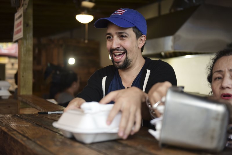 Lin-Manuel anuncia fondo de recuperación en Puerto Rico