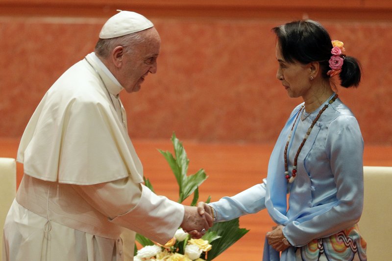 Papa: Myanmar debe respetar a “todos los grupos étnicos” Papa: Myanmar debe respetar a “todos los grupos étnicos”