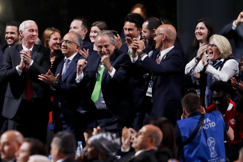 México, Estados Unidos y Canadá, serán los anfitriones del mundial 2026 México, Estados Unidos y Canadá, serán los anfitriones del mundial 2026