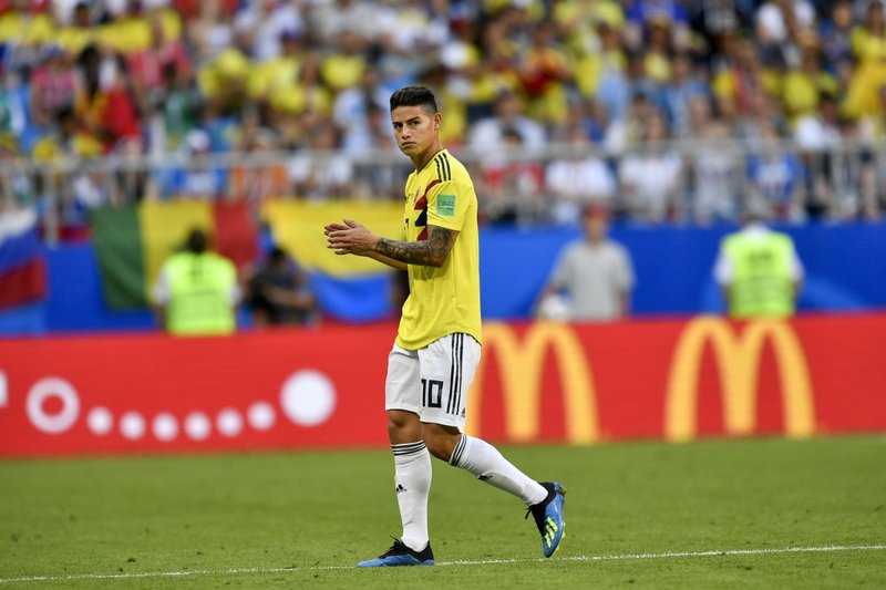 La incógnita continúa: ¿Jugará James en el enfrentamiento Colombia-Inglaterra? La incógnita continúa: ¿Jugará James en el enfrentamiento Colombia-Inglaterra?
