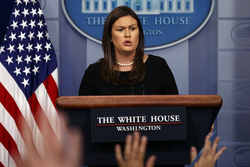 Sarah Sanders no contradice la idea que la prensa en enemiga del pueblo Sarah Sanders no contradice la idea que la prensa en enemiga del pueblo